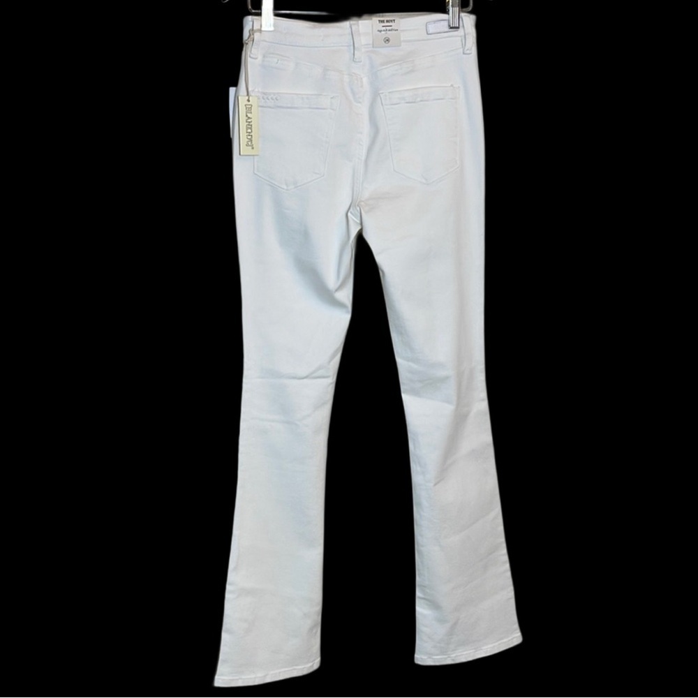 BLANKNYC The Hoyt White High-Rise Mini Flare Stretch Nordstrom Jeans Size 6 / 28 - Picture 6 of 17